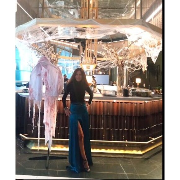 Nonchalant Label Women's Kennedy High Slit Satin Maxi long Skirt XS Ret 472 Teal - Picture 1 of 10